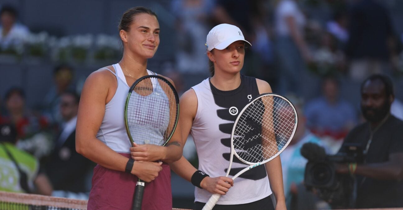 Aryna Sabalenka and Iga Swiatek
