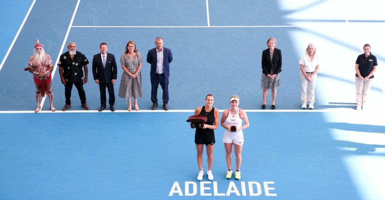Aryna Sabalenka and Linda Noskova, Adelaide 2023