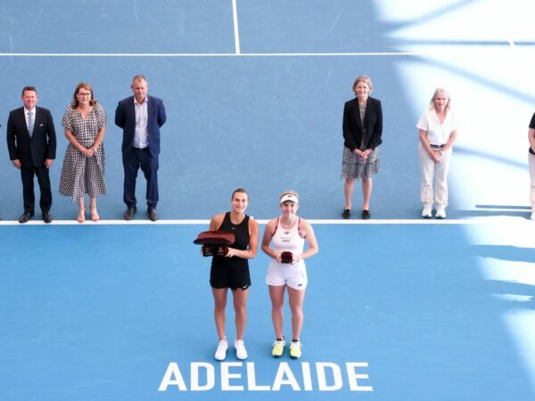 Aryna Sabalenka and Linda Noskova, Adelaide 2023