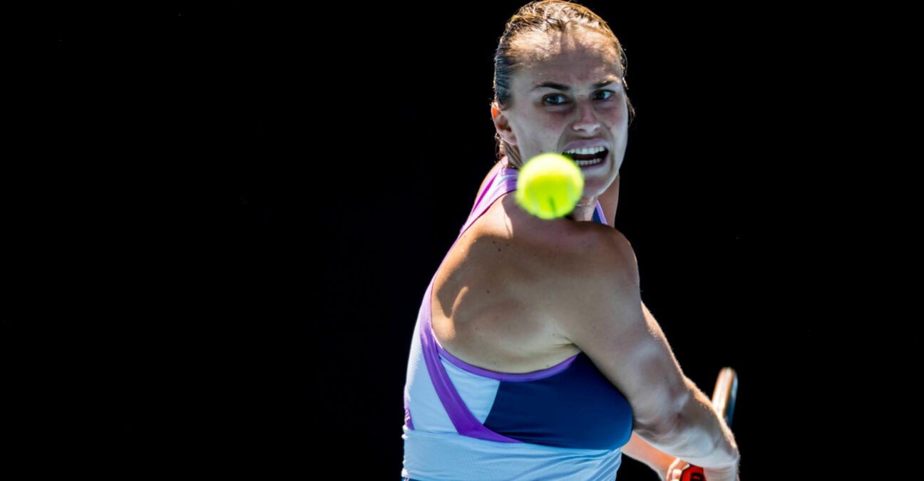 Aryna Sabalenka at the 2023 Australian Open