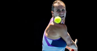 Aryna Sabalenka at the 2023 Australian Open