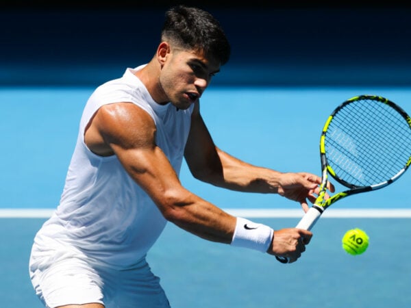 Carlos Alcaraz at the 2024 Australian Open