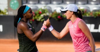 Coco Gauff and Iga Swiatek