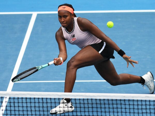 Coco Gauff at the 2024 ASB Classic