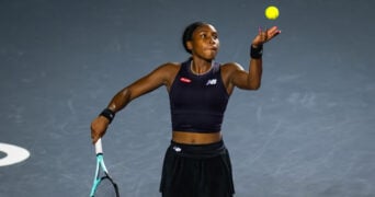 Coco Gauff at the 2023 WTA Finals