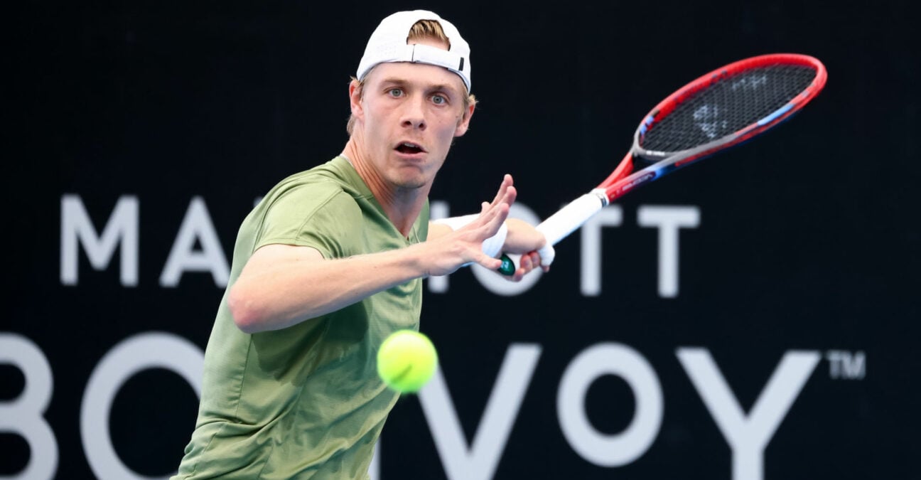 Denis Shapovalov at the 2023 ATP Adelaide International