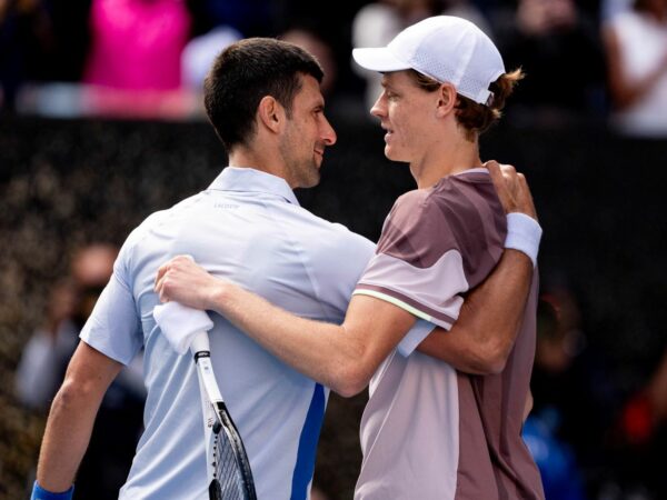 Djokovic Sinner Australian Open 2024
