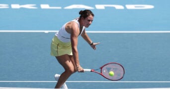 Emma Navarro at the 2024 ASB Classic in Auckland
