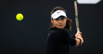 Emma Raducanu at the 2023 Australian Open