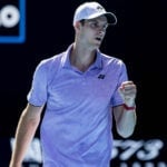 Hubert Hurkacz at the 2023 Australian Open
