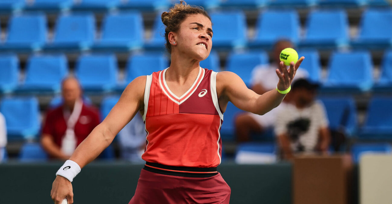 Jasmine Paolini at the WTA Monastir Womens Tennis