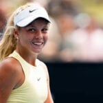 Ksenia Efremova at the 2024 Australian Open