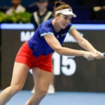 Linda Noskova at the Billie Jean King Cup Finals 2023