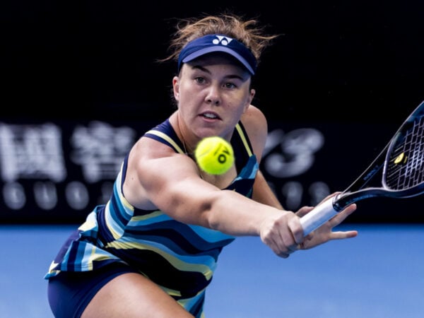 Linda Noskova at the 2024 Australian Open