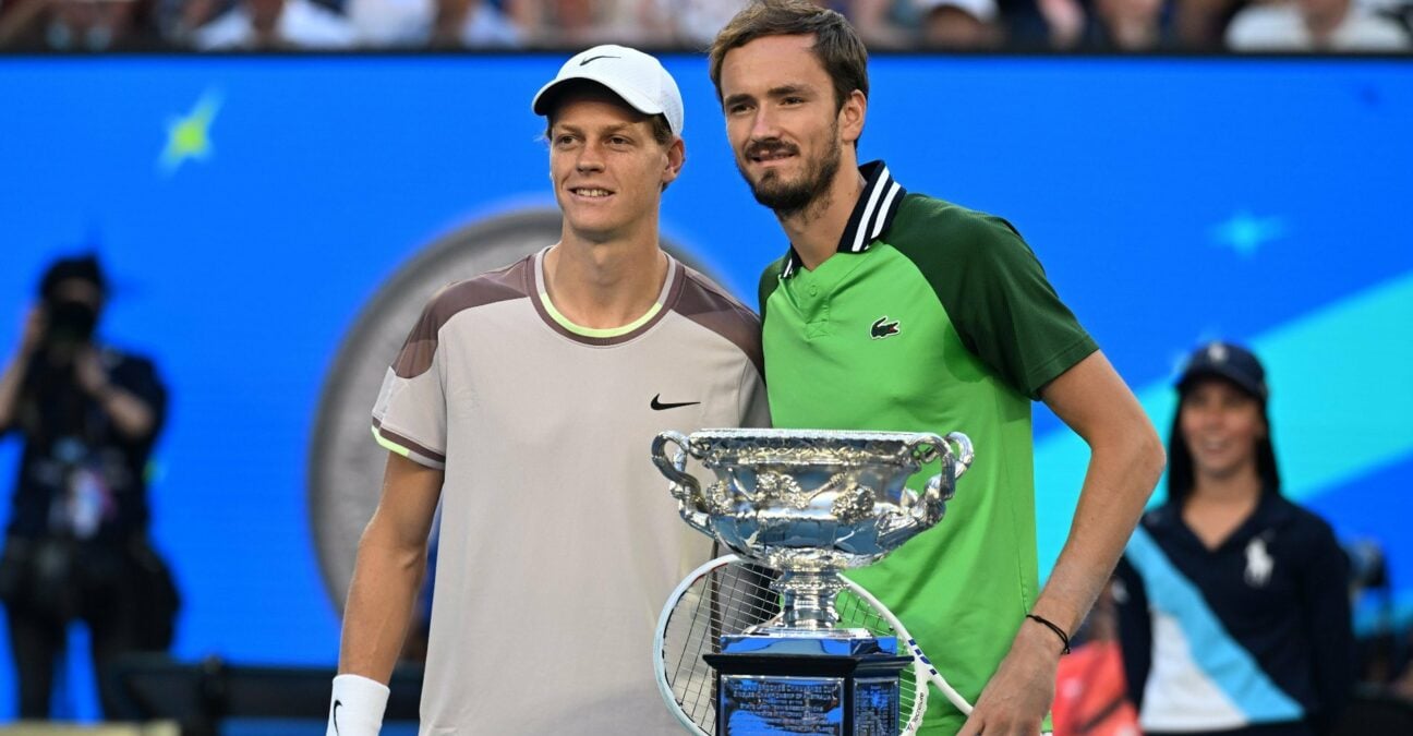 Jannik Sinner and Daniil Medvedev