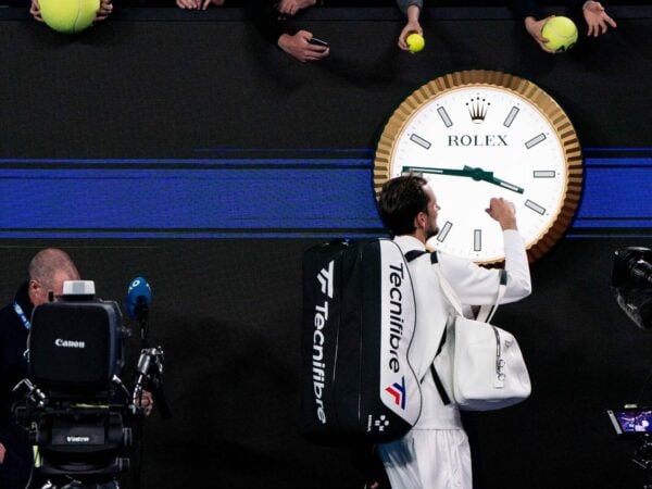 Daniil Medvedev at the 2024 Australian Open
