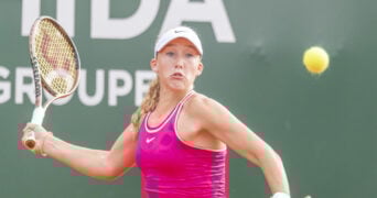 Mirra Andreeva at 2023 Ladies Open de Lausanne
