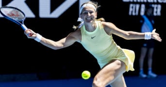 Victoria Azarenka at the 2024 Australian Open