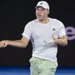 Alex Michelsen at the 2024 Delray Beach Open