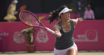 Arianne Hartono at the WTA Mumbai Open