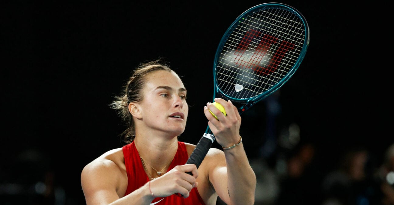 Aryna Sabalenka at the 2024 Australian Open