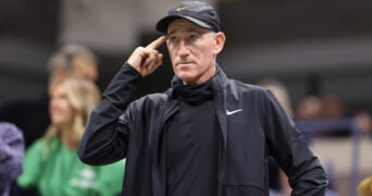 Brad Gilbert at the US Open 2023