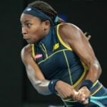 Coco Gauff at the 2024 Australian Open