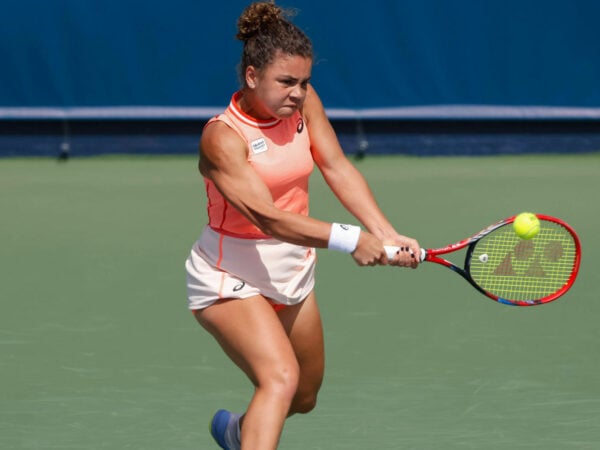 Jasmine Paolini at the 2024 Dubai Open