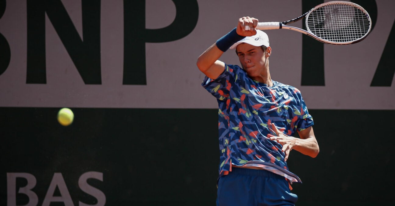 Joao Fonseca at 2022 Roland-Garros