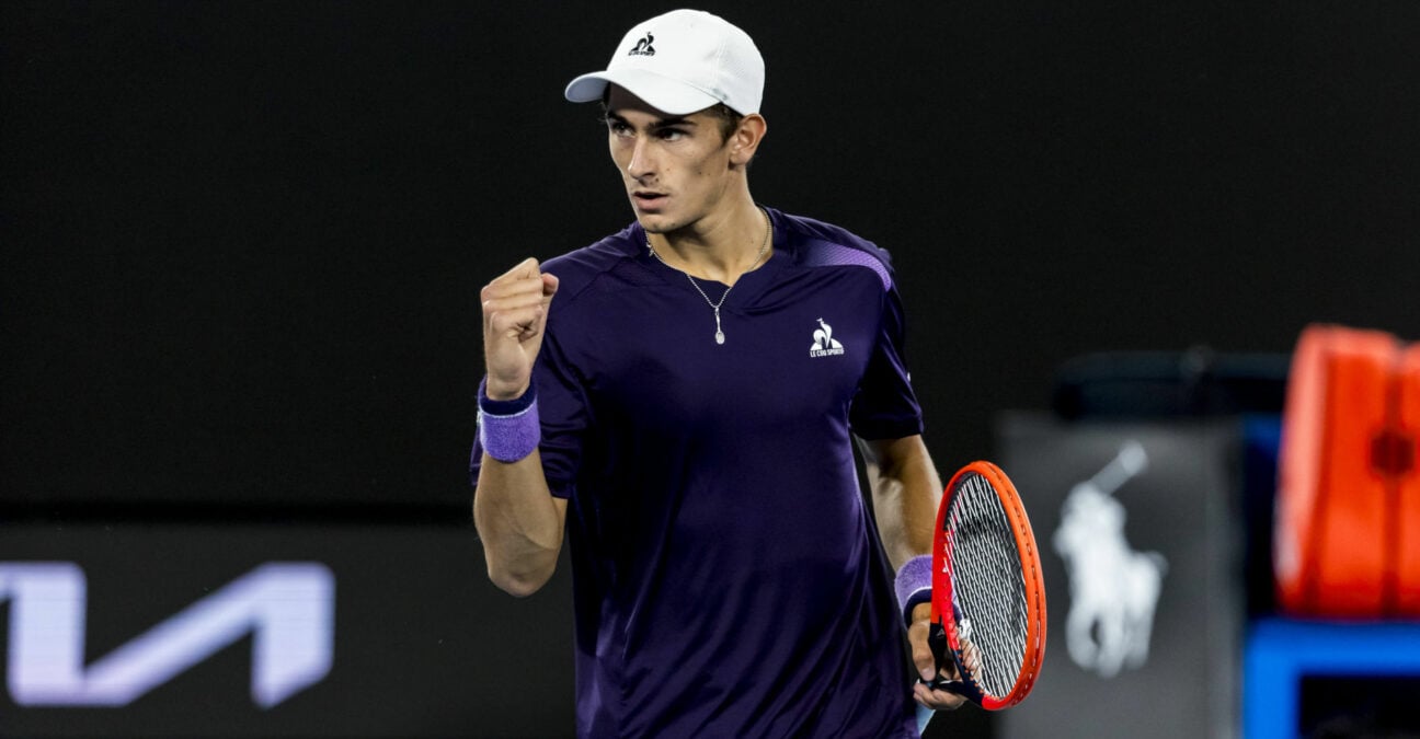 Matteo Arnaldi at the 2024 Australian Open