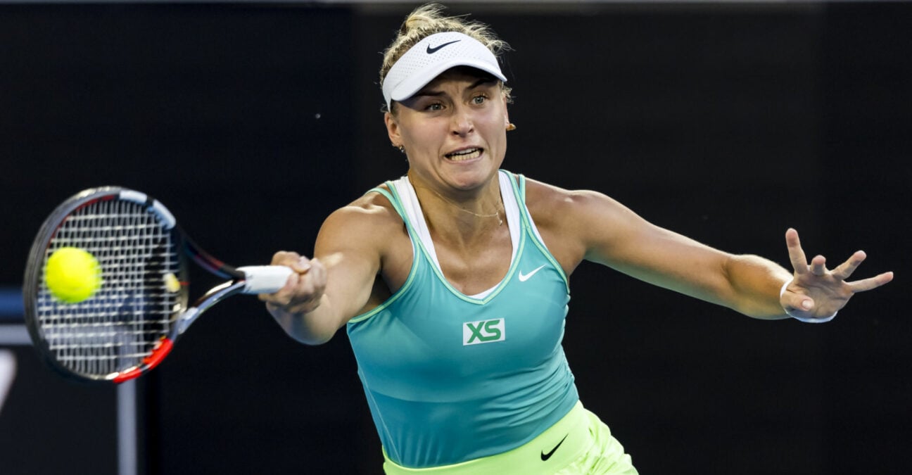 Yulia Starodubtseva at the 2024 Australian Open