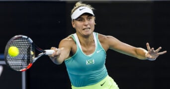 Yulia Starodubtseva at the 2024 Australian Open