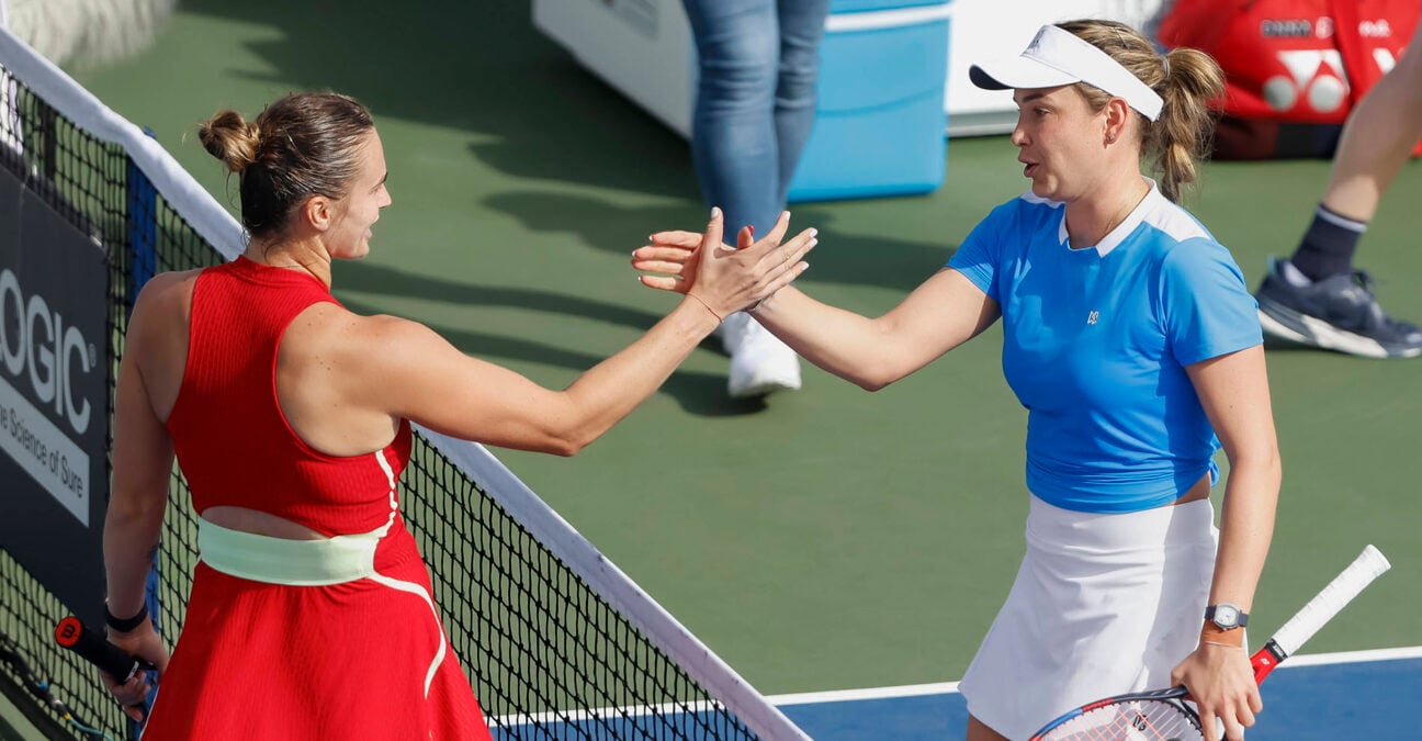Aryna Sabalenka and Donna Vekic Dubai 2024 | Imago / Panoramic