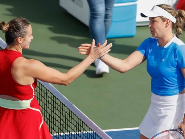 Aryna Sabalenka and Donna Vekic Dubai 2024 | Imago / Panoramic