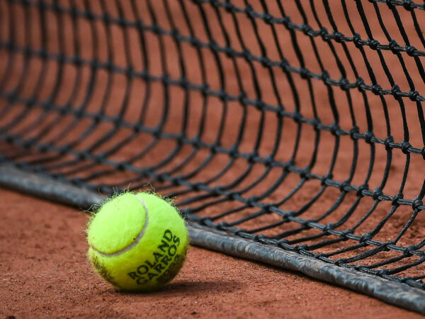 Illustration of the official ball during Roland-Garros 2023