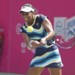 Rutuja Bhosale at the 2024 WTA Mumbai Open