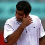 Pete Sampras at Roland-Garros 2000