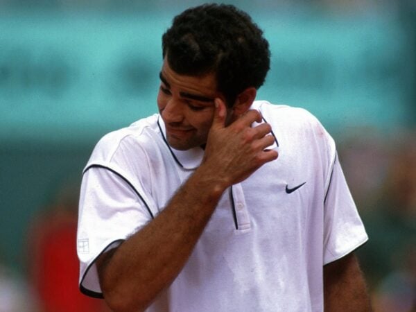 Pete Sampras at Roland-Garros 2000