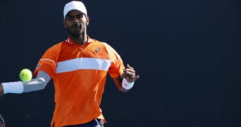 Sumit Nagal at the 2024 Australian Open