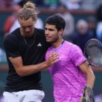 Carlos Alcaraz and Alexander Zverev, Indian Wells 2024