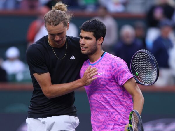 Carlos Alcaraz and Alexander Zverev, Indian Wells 2024