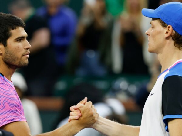 Alcaraz and Sinner, Indian Wells, 2024