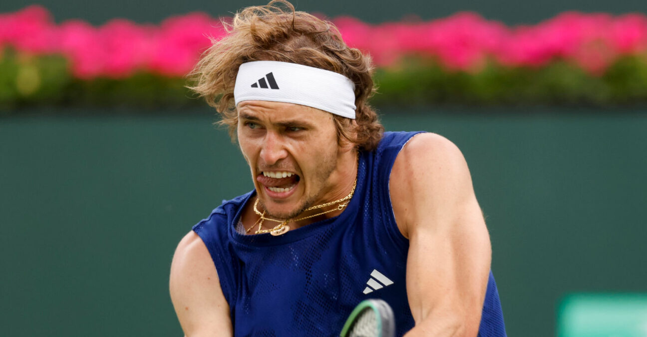 Alexander Zverev at Indian Wells 2023