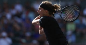 Alexander Zverev at Indian Wells 2024