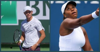 Ethan Quinn and Taylor Townsend