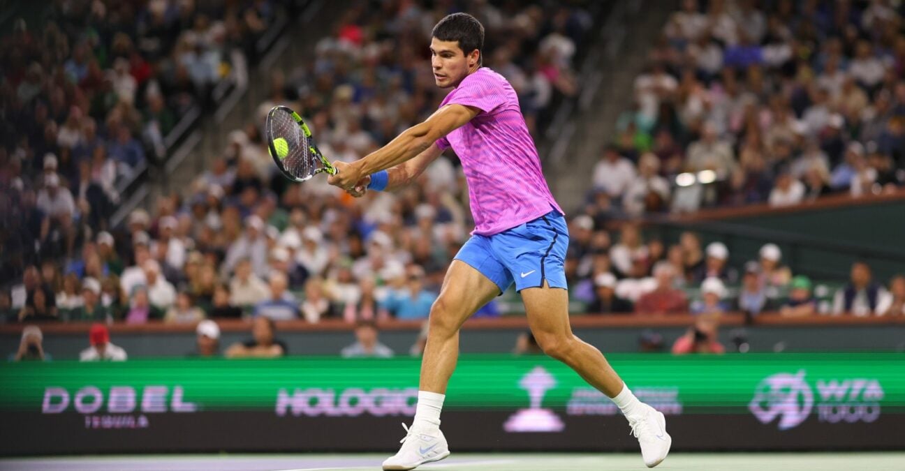 Carlos Alcaraz in Indian Wells 2024