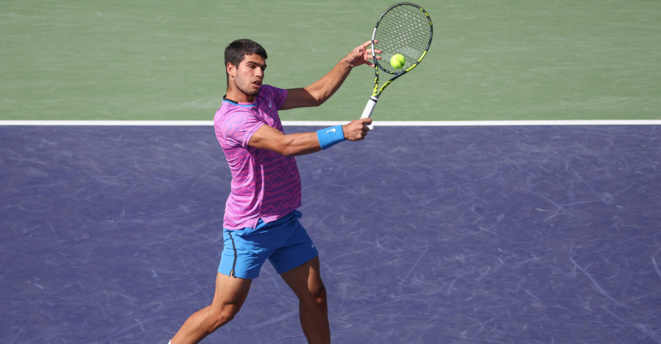 Carlos Alcaraz at Indian Wells 2024