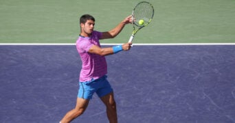 Carlos Alcaraz at Indian Wells 2024