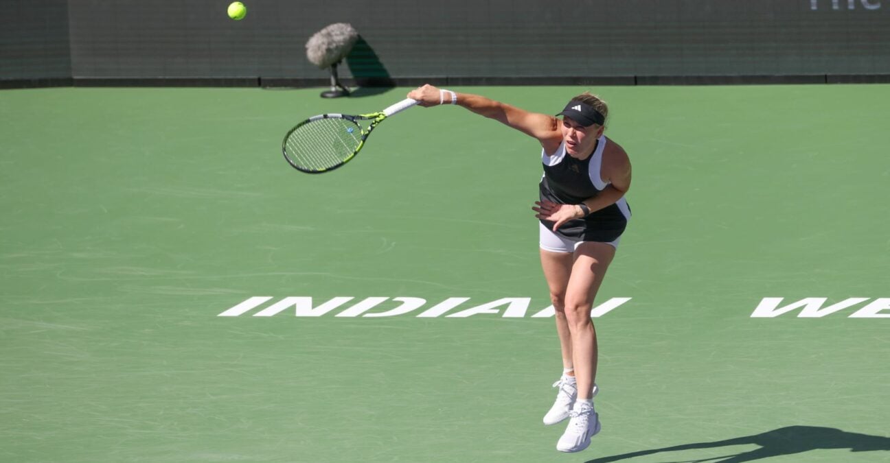 Caroline Wozniacki Indian Wells 2024