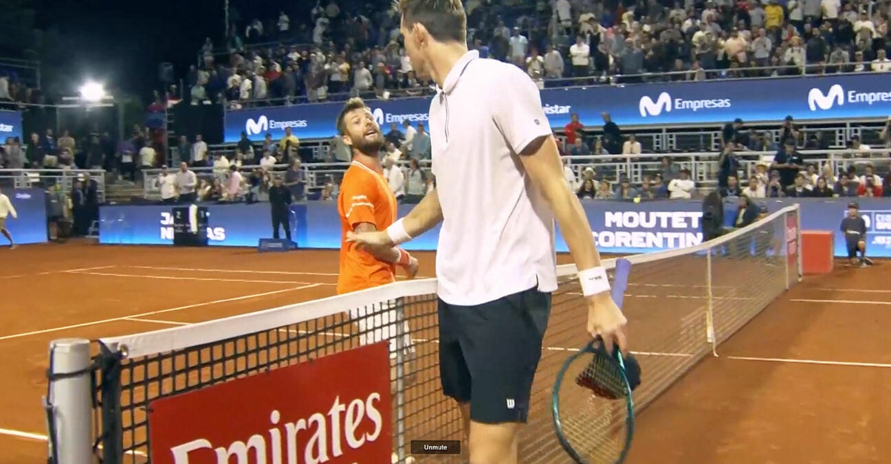 Corentin Moutet and Nicolas Jarry in Santiago